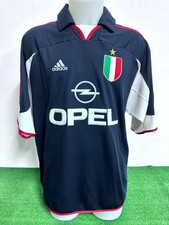 MAGLIA MILAN SHEVCHENKO NO MATCH WORN ISSUE SHIRT VINTAGE CAMISETA 1999/2000