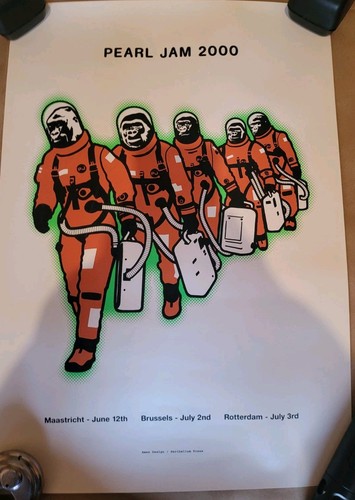 Poster pearl jam giugno 2000 - giugno,