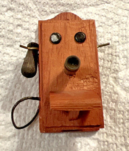 Telefono vintage miniatura - telefono, in