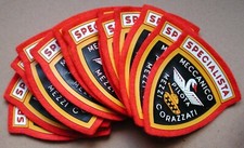 SCUDETTO MILITARE ESERCITO "SPECIALISTA MECCANICO PILOTA MEZZI CORAZZATI"  CIGNO