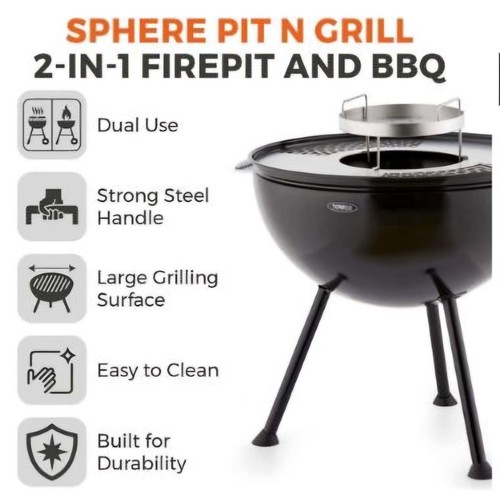 Sphere fire pit n - 2, 1