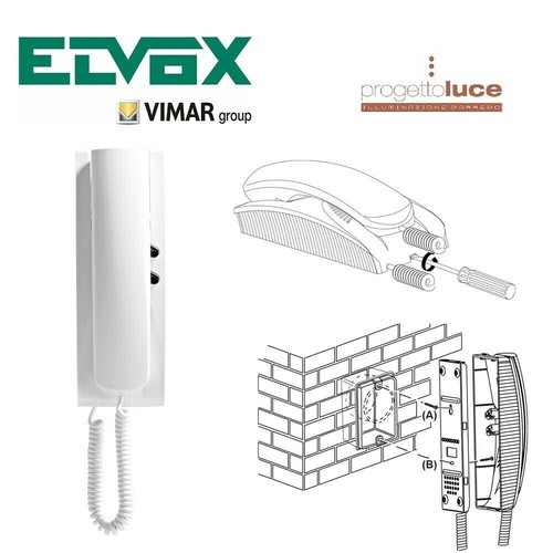 Citofono parete vimar elvox - citofono, da