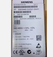 6SE6440-2UD21-5AA1 NUOVO