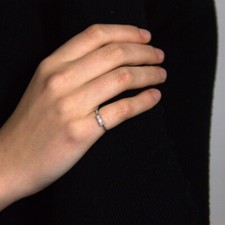 Anello TRILOGY C2B Diamante ct