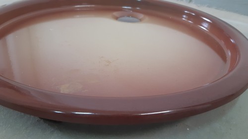 Vasca gocciolatoio tonda bassa