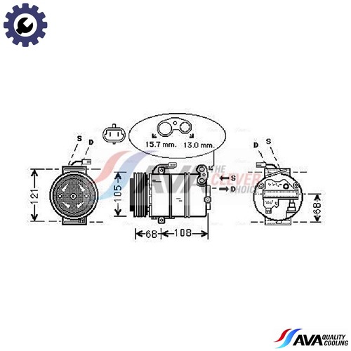 Compressore aria condizionata - compressore,