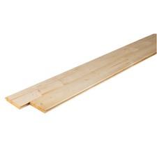 Confezione 10 pz Perlina in Legno di Abete Massello 1x10x200 cm - per Perlinato 