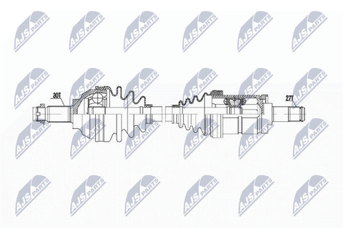 Albero motore nty npw 019 - motore,