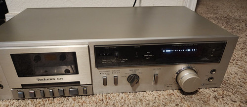 Vintage technics m14 silver - technics,
