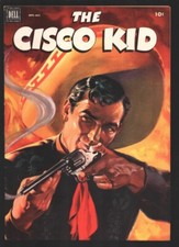 Cisco Kid #11 1952-Dell-Copertina dipinta da Ernest Nordli-Robert Jenny storia arte...