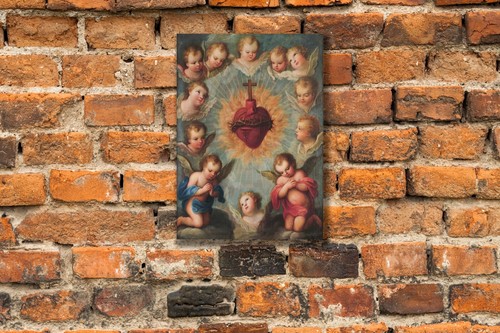 Allegoria del sacro - cuore, di