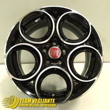 4 Cerchi In Lega da 17 Pollici per  FIAT 500X CROMA