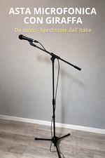Grund asta microfonica con - asta,