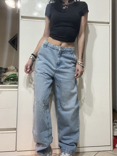 Jeans donna baggy larghi - baggy,