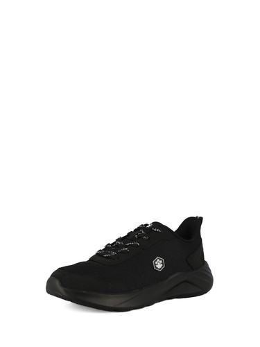 Sneakers stringate donna nero