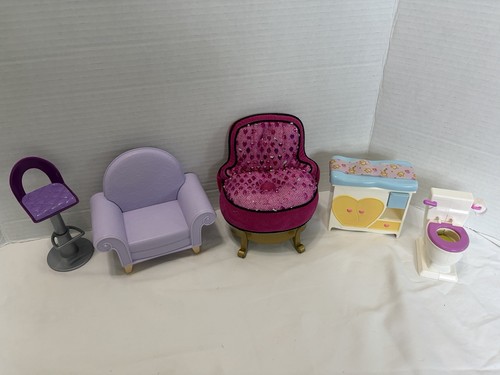 Lotto sedie dondolo barbie - lotto, a