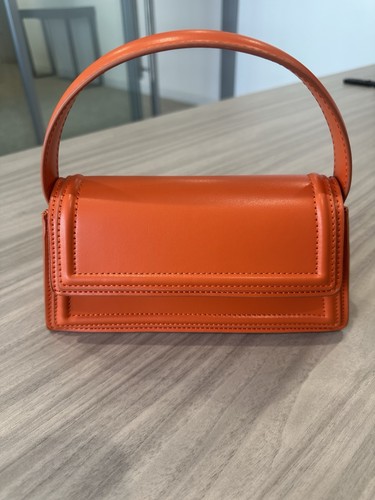 Zara mini city bag - bag, arancione