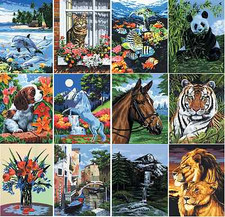 Painting Kit For Numbers On
