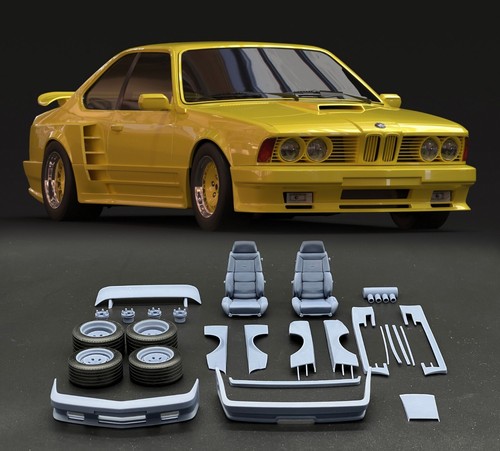Transkit widebody bmw - widebody, 1:24