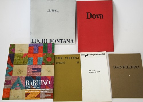 Lotto cataloghi mostre - ♥, 6
