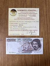 BANCONOTA LIRE 100000