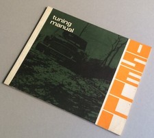 OSELLI tuning manual and  catalogue BMC classic Mini Cooper