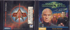 STAR TREK HIDDEN EVIL + VOYAGER ELITE FORCE PC GAME