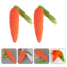  2pcs all'uncinetto ornamenti