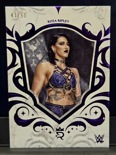 2025 topps royalty wwe rhea - royalty,