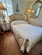 Copriletto Damascato Vintage