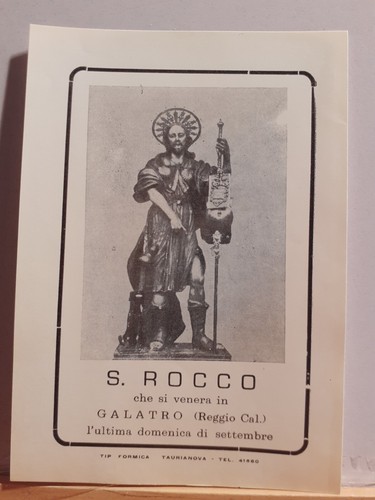 San rocco 1950 galatro - 1950,