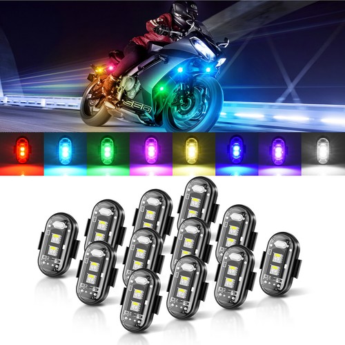 12pcs colori luci - colori,