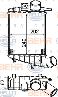 Intercooler alfa romeo - alfa,