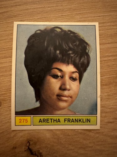 1969 panini cantanti aretha - panini,