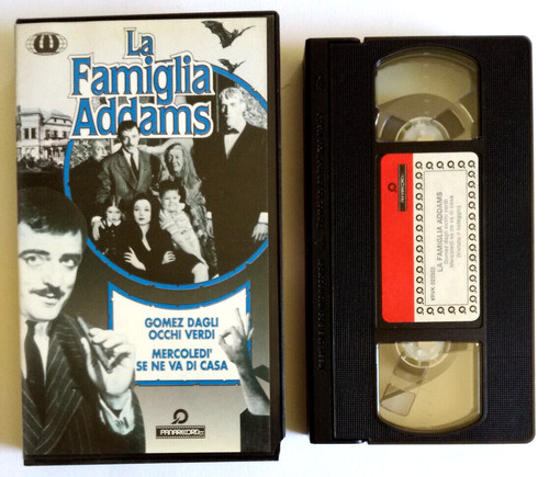 Vhs famiglia addams gomez - la,