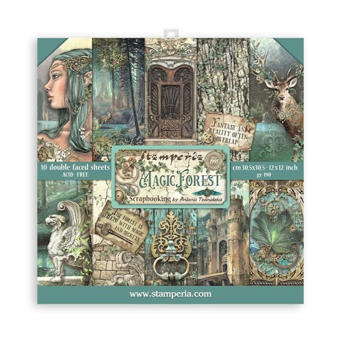 Blocco carte scrap magic - blocco,