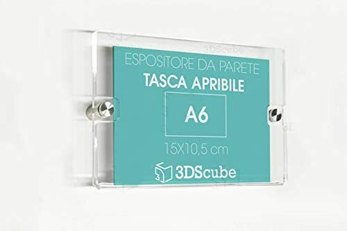 Espositore plexiglass porta - in,