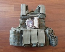Tattico CIRAS plate carrier con tasche Softair Reenactment Survival USATO