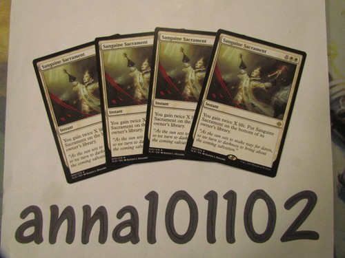 Ixalan sanguine sacrament x4 - sacrament,