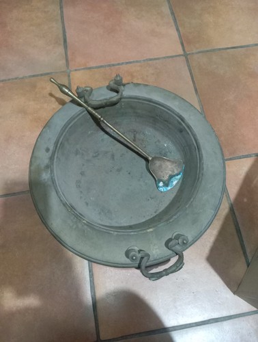 Braciere rame e ottone - in,