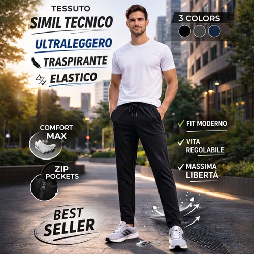Pantaloni uomo tecnici - pantaloni, ultra