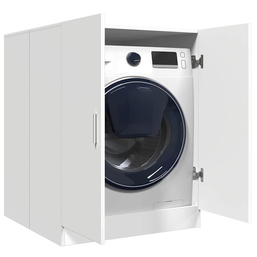 Mobile per lavatrice bianco - lavatrice,
