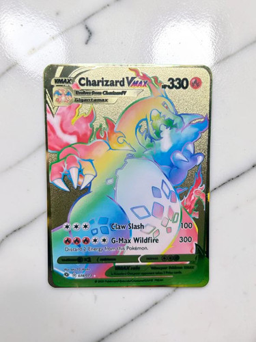 Carta charizard vmax - carta,