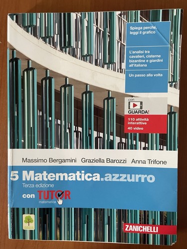 Matematica azzurro terza - matematica.azzurro,