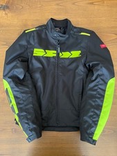 Giacca Da Moto Spidi Solar Tex (Nera e Gialla Fluo)