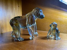 Famiglia di Gorilla Swarovski scs edizione annuale 2009