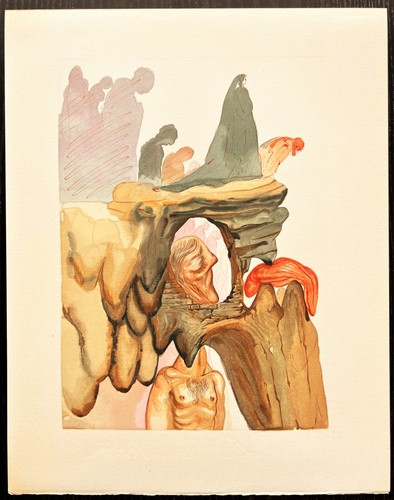 Salvador dalì xilografia - dalì,