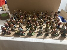 Lotto 60 Pastorelli Terracotta Pasta Da Presepe 