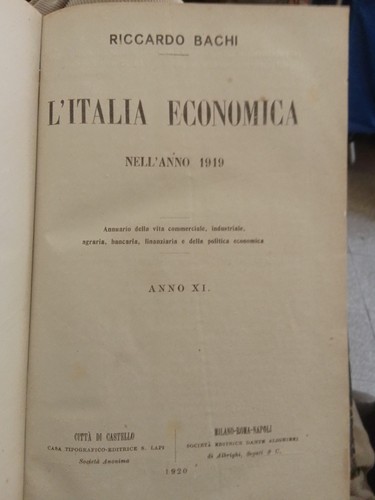 Annuario italia economica - annuario,