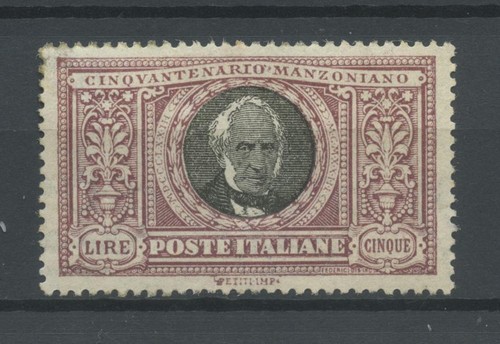 Regno 1923 manzoni - manzoni, **